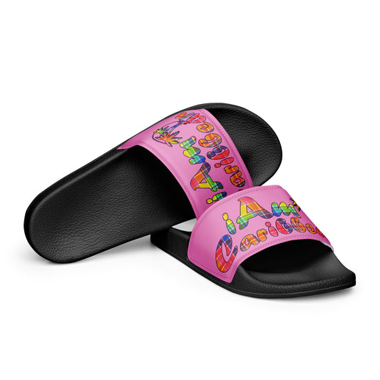 VI Madras Men’s slides - Pink