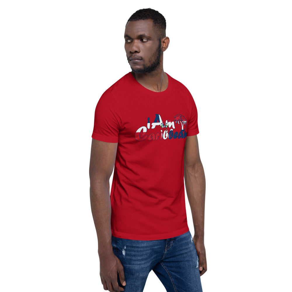 iAm Caribbean Graphic Short-Sleeve Unisex T-Shirt - Dominican Republic