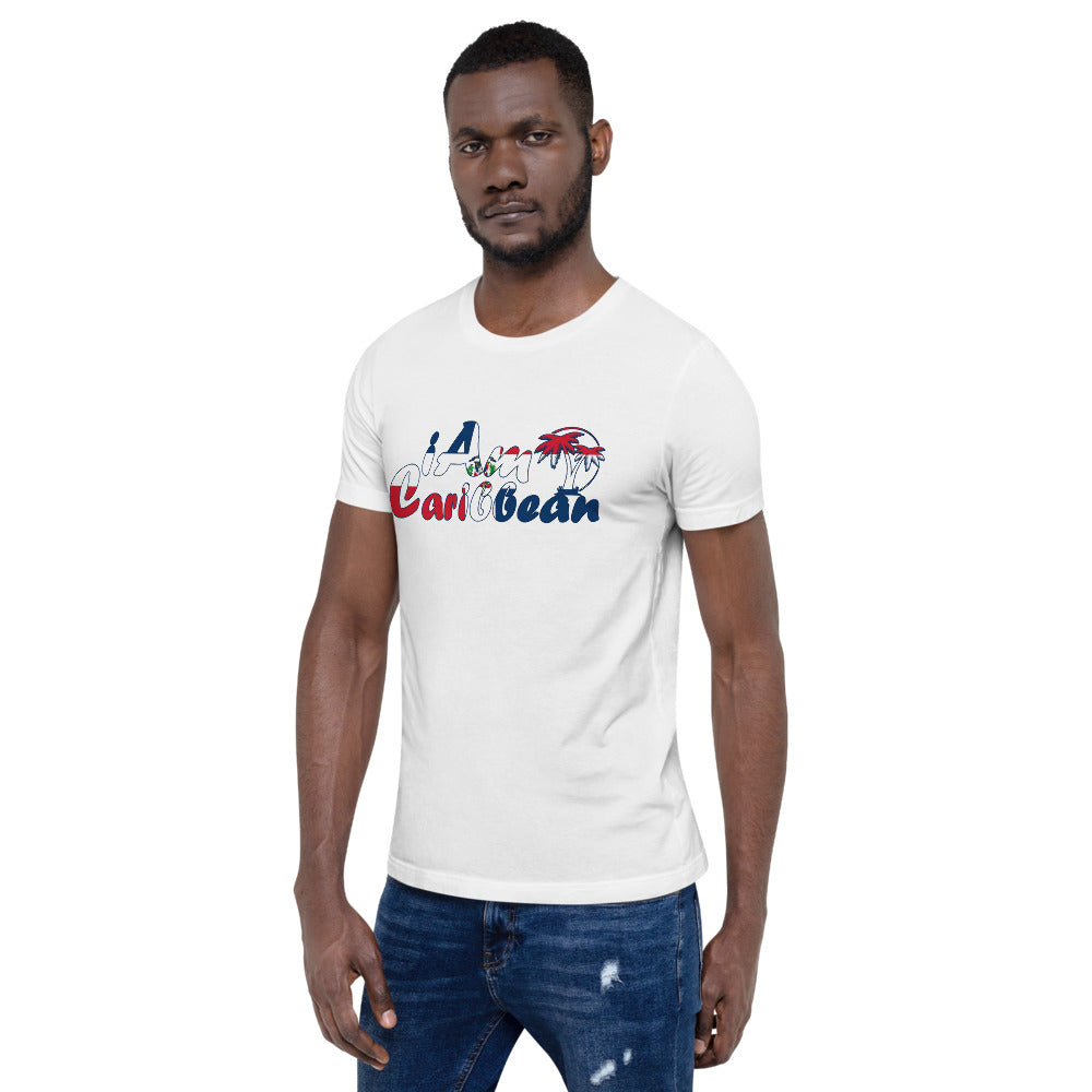 iAm Caribbean Graphic Short-Sleeve Unisex T-Shirt - Dominican Republic