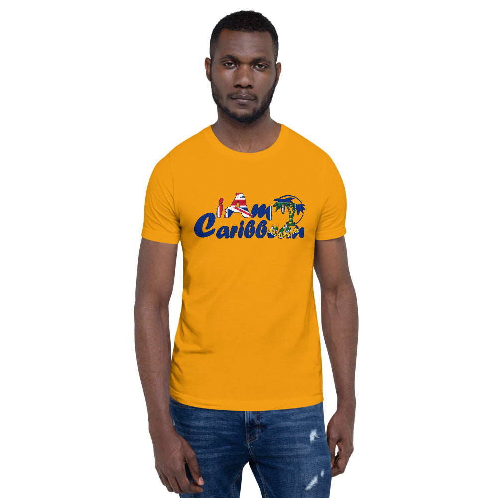 iAm Caribbean Graphic Short-Sleeve Unisex T-Shirt - British Virgin Islands