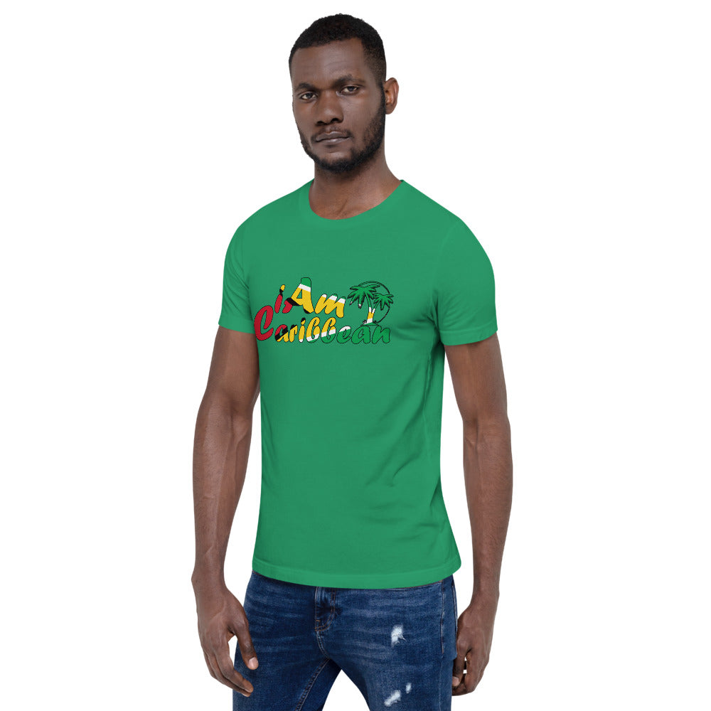 iAm Caribbean Graphic Short-Sleeve Unisex T-Shirt - Guyana