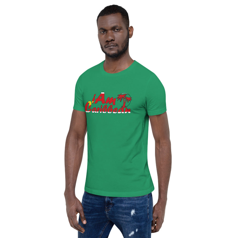 iAm Caribbean Graphic Short-Sleeve Unisex T-Shirt - Guadeloupe