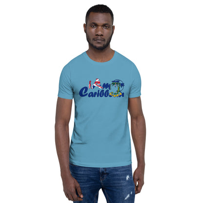 iAm Caribbean Graphic Short-Sleeve Unisex T-Shirt - British Virgin Islands