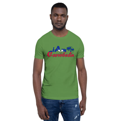 iAm Caribbean Graphic Short-Sleeve Unisex T-Shirt - Haiti