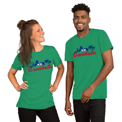 iAm Caribbean Graphic Short-Sleeve Unisex T-Shirt - Haiti