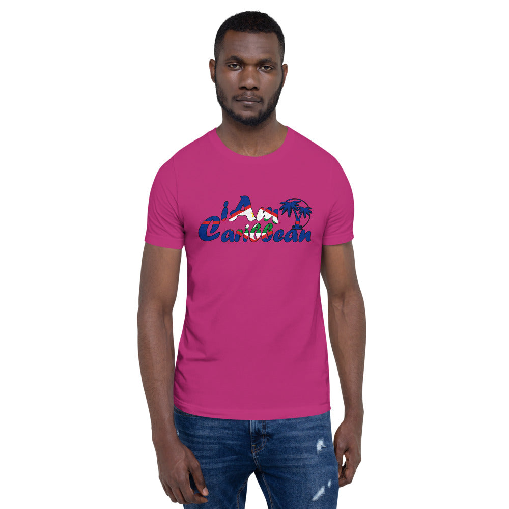 iAm Caribbean Graphic Short-Sleeve Unisex T-Shirt - St. Eustatius