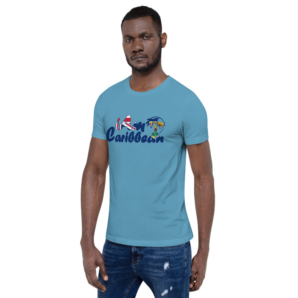 iAm Caribbean Graphic Short-Sleeve Unisex T-Shirt - Turks & Caicos