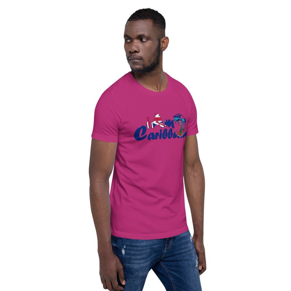 iAm Caribbean Graphic Short-Sleeve Unisex T-Shirt - Monsterrat