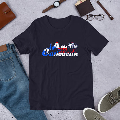 iAm Caribbean Graphic Short-Sleeve Unisex T-Shirt - Puerto Rico