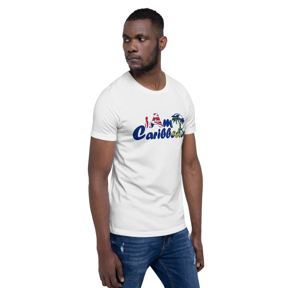 iAm Caribbean Graphic Short-Sleeve Unisex T-Shirt - British Virgin Islands