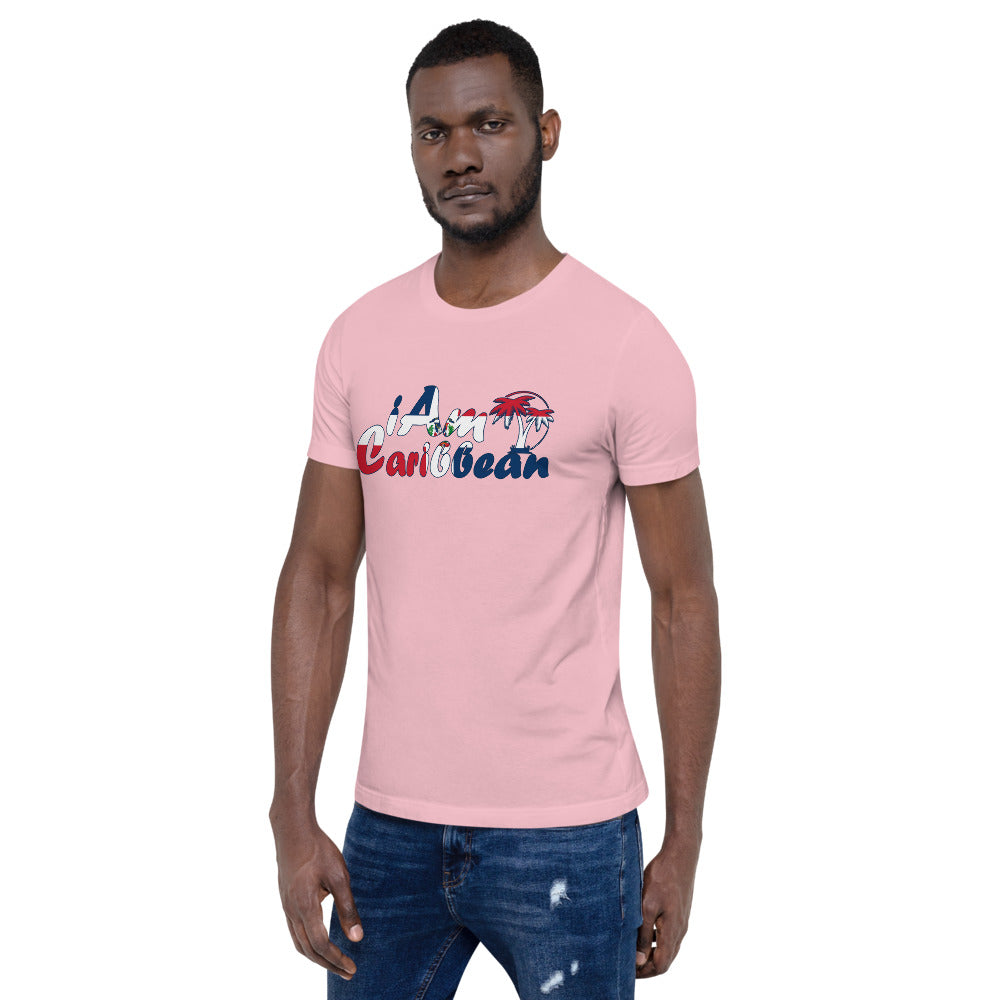 iAm Caribbean Graphic Short-Sleeve Unisex T-Shirt - Dominican Republic