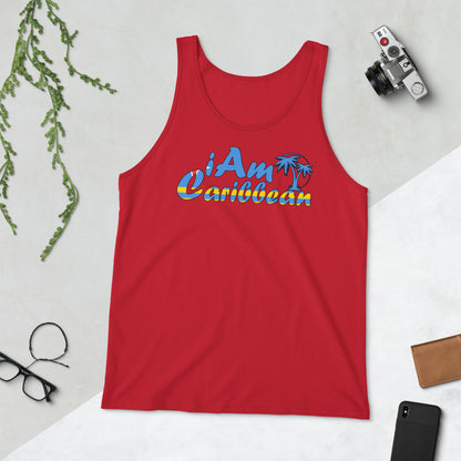 Signature Graphic Unisex Tank Top - Aruba