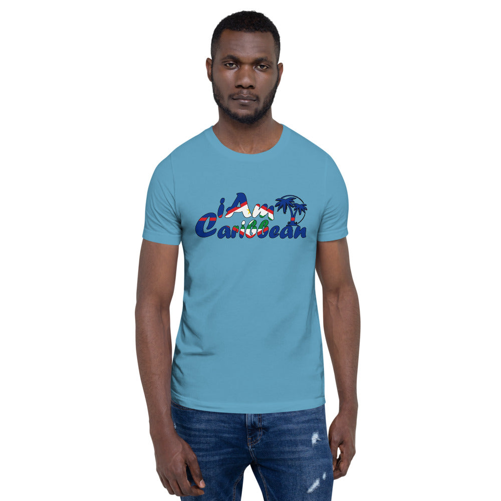 iAm Caribbean Graphic Short-Sleeve Unisex T-Shirt - St. Eustatius