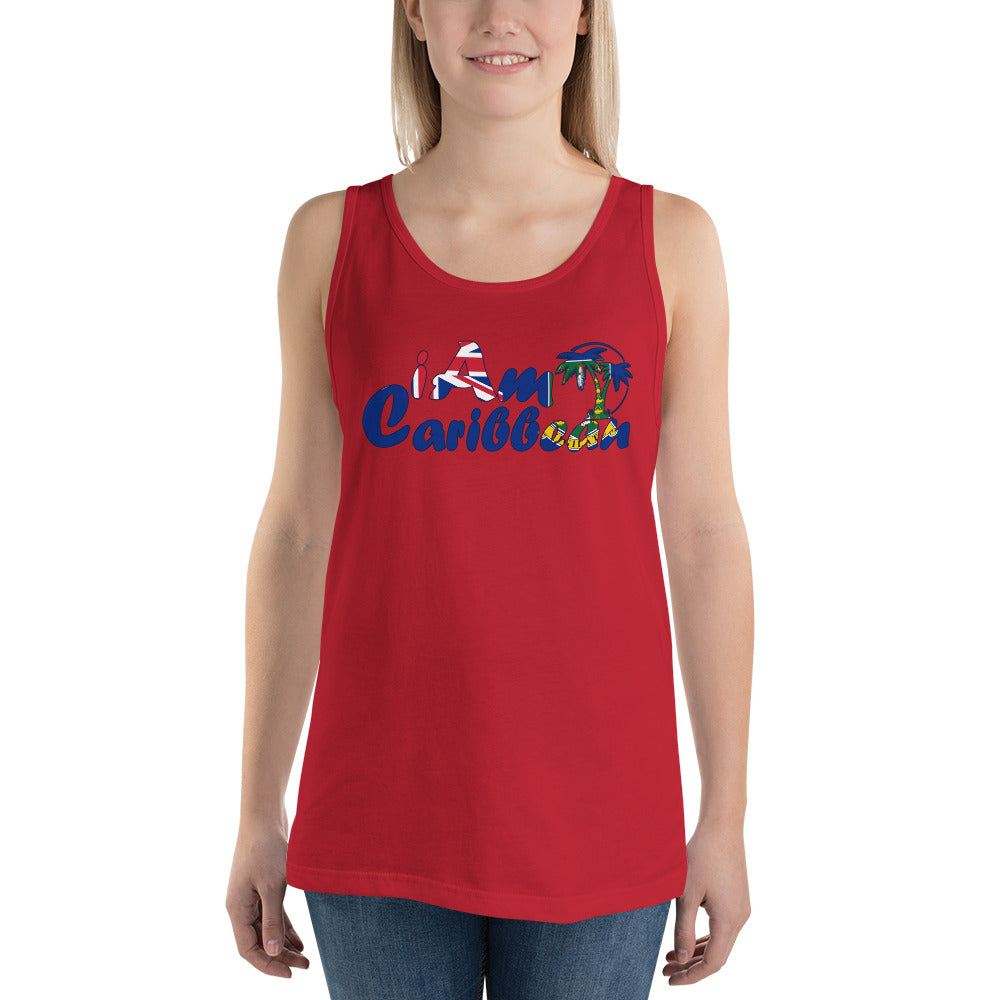 Signature Graphic Unisex Tank Top - British Virgin Islands