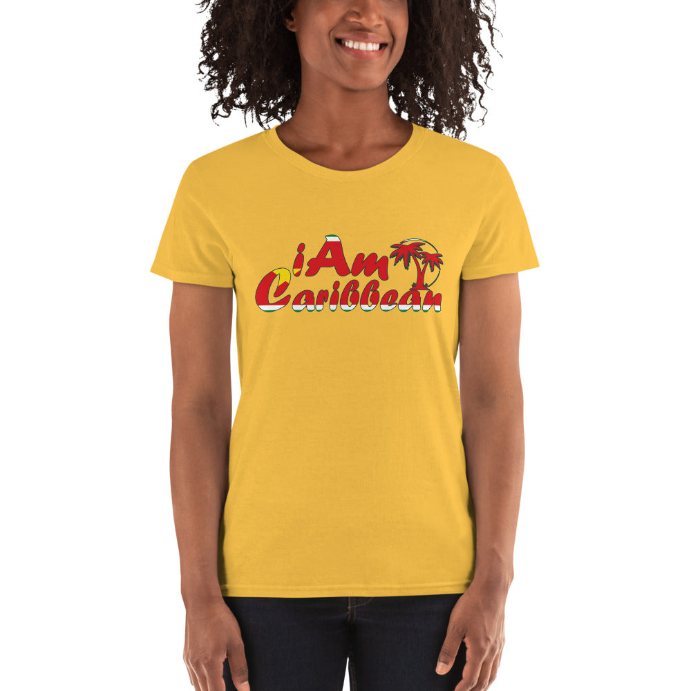 Signature Graphic Women's short sleeve t-shirt - Guadeloupe