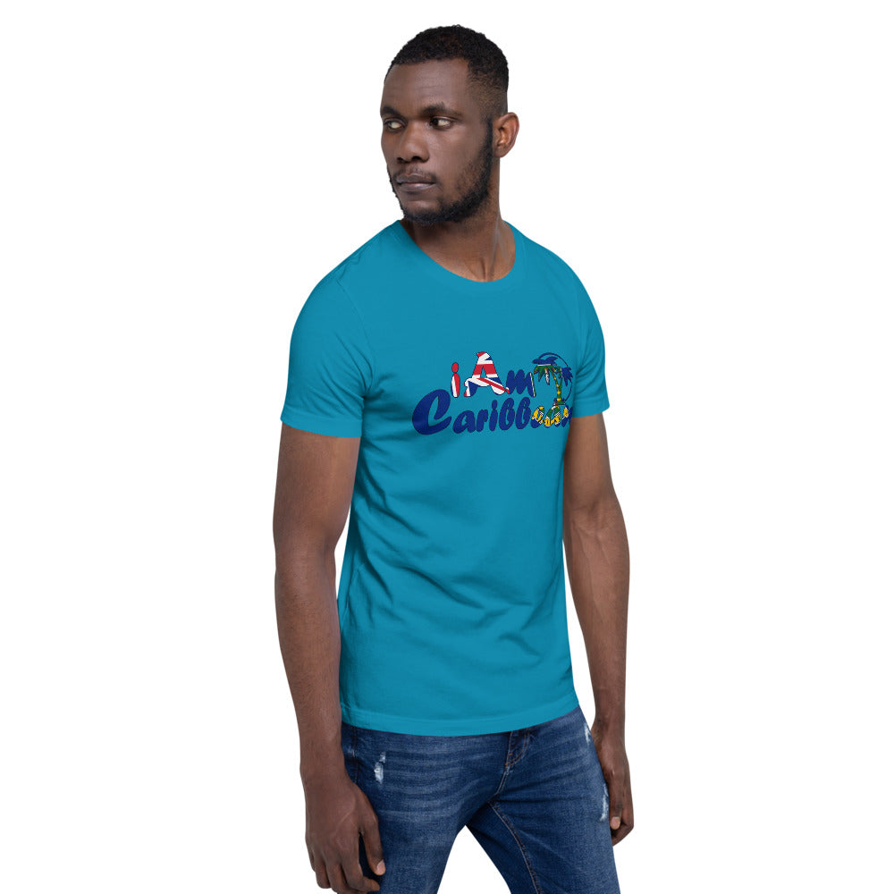 iAm Caribbean Graphic Short-Sleeve Unisex T-Shirt - British Virgin Islands