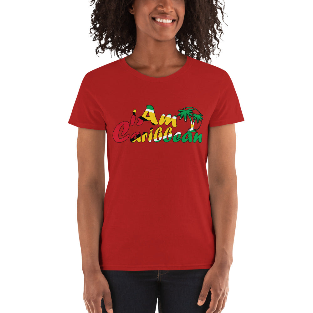 Signature Graphic Women's short sleeve t-shirt - Guyana