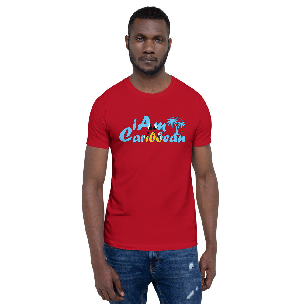 iAm Caribbean Graphic Short-Sleeve Unisex T-Shirt - St. Lucia