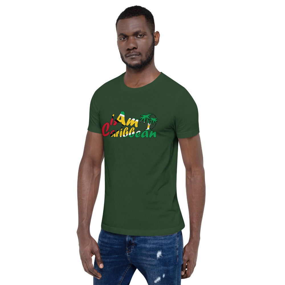 iAm Caribbean Graphic Short-Sleeve Unisex T-Shirt - Guyana