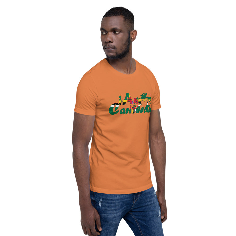 iAm Caribbean Graphic Short-Sleeve Unisex T-Shirt - Dominica