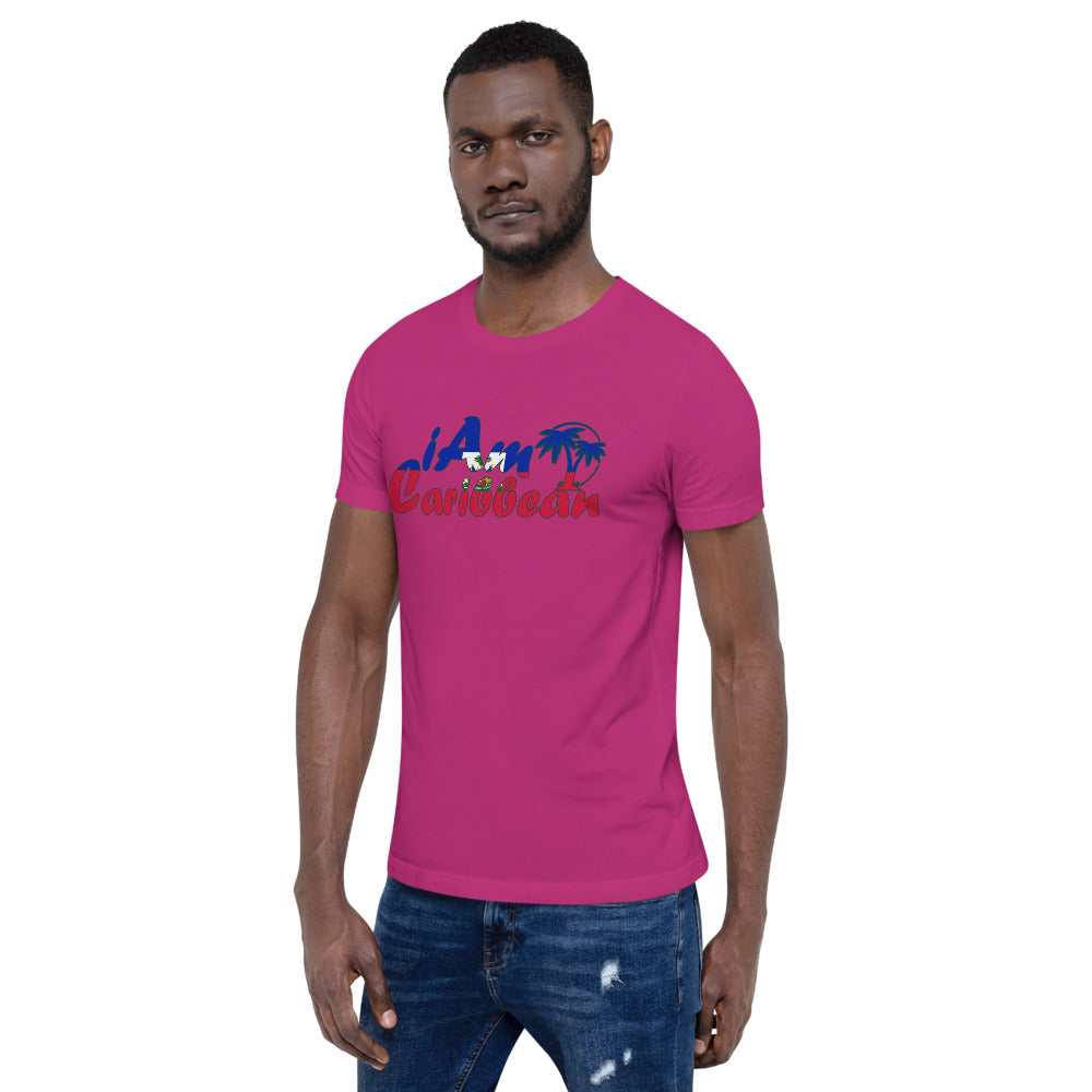 iAm Caribbean Graphic Short-Sleeve Unisex T-Shirt - Haiti