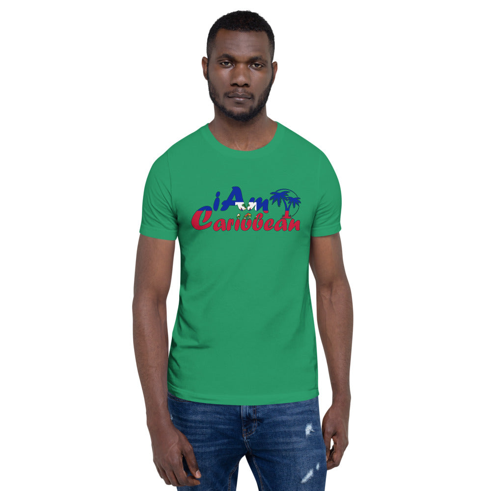 iAm Caribbean Graphic Short-Sleeve Unisex T-Shirt - Haiti