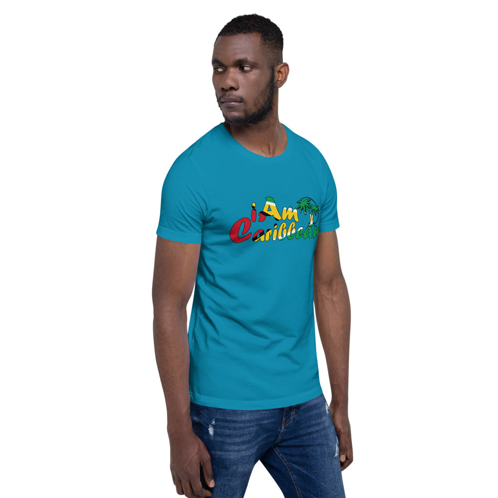 iAm Caribbean Graphic Short-Sleeve Unisex T-Shirt - Guyana