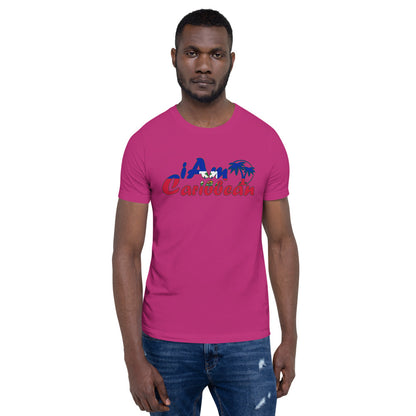 iAm Caribbean Graphic Short-Sleeve Unisex T-Shirt - Haiti