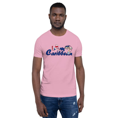 iAm Caribbean Graphic Short-Sleeve Unisex T-Shirt - Anguilla