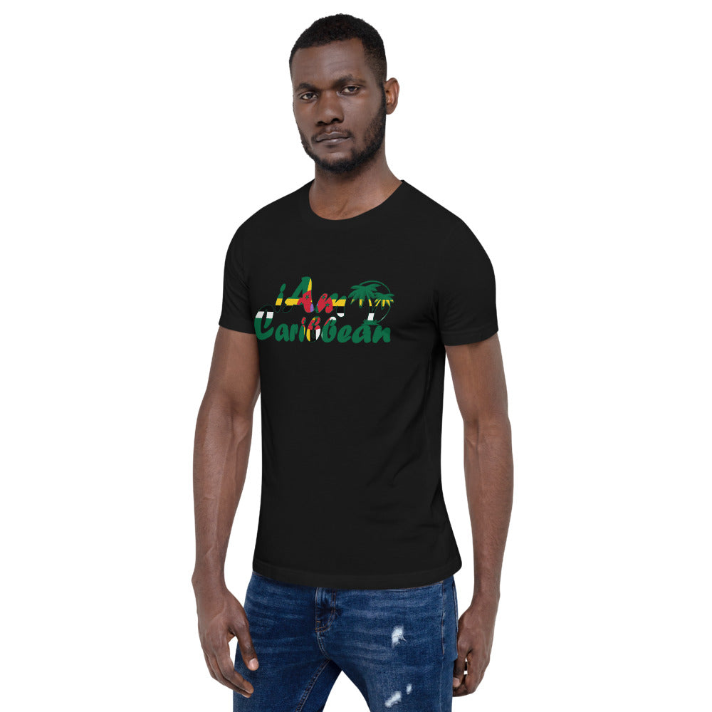 iAm Caribbean Graphic Short-Sleeve Unisex T-Shirt - Dominica