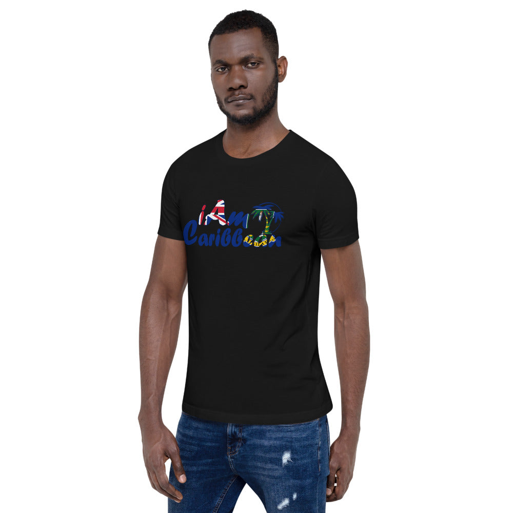 iAm Caribbean Graphic Short-Sleeve Unisex T-Shirt - British Virgin Islands