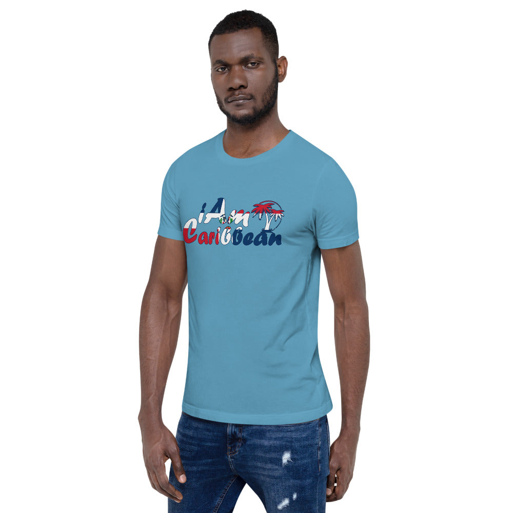 iAm Caribbean Graphic Short-Sleeve Unisex T-Shirt - Dominican Republic