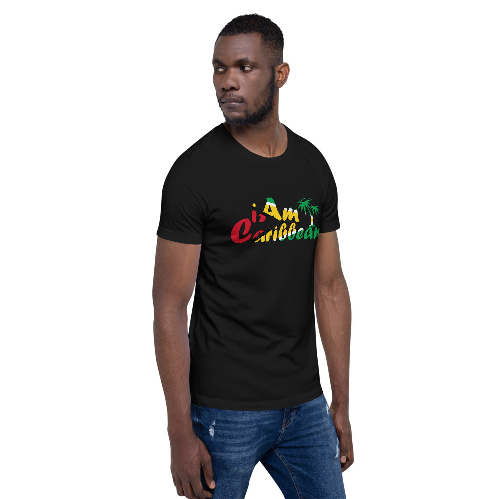 iAm Caribbean Graphic Short-Sleeve Unisex T-Shirt - Guyana