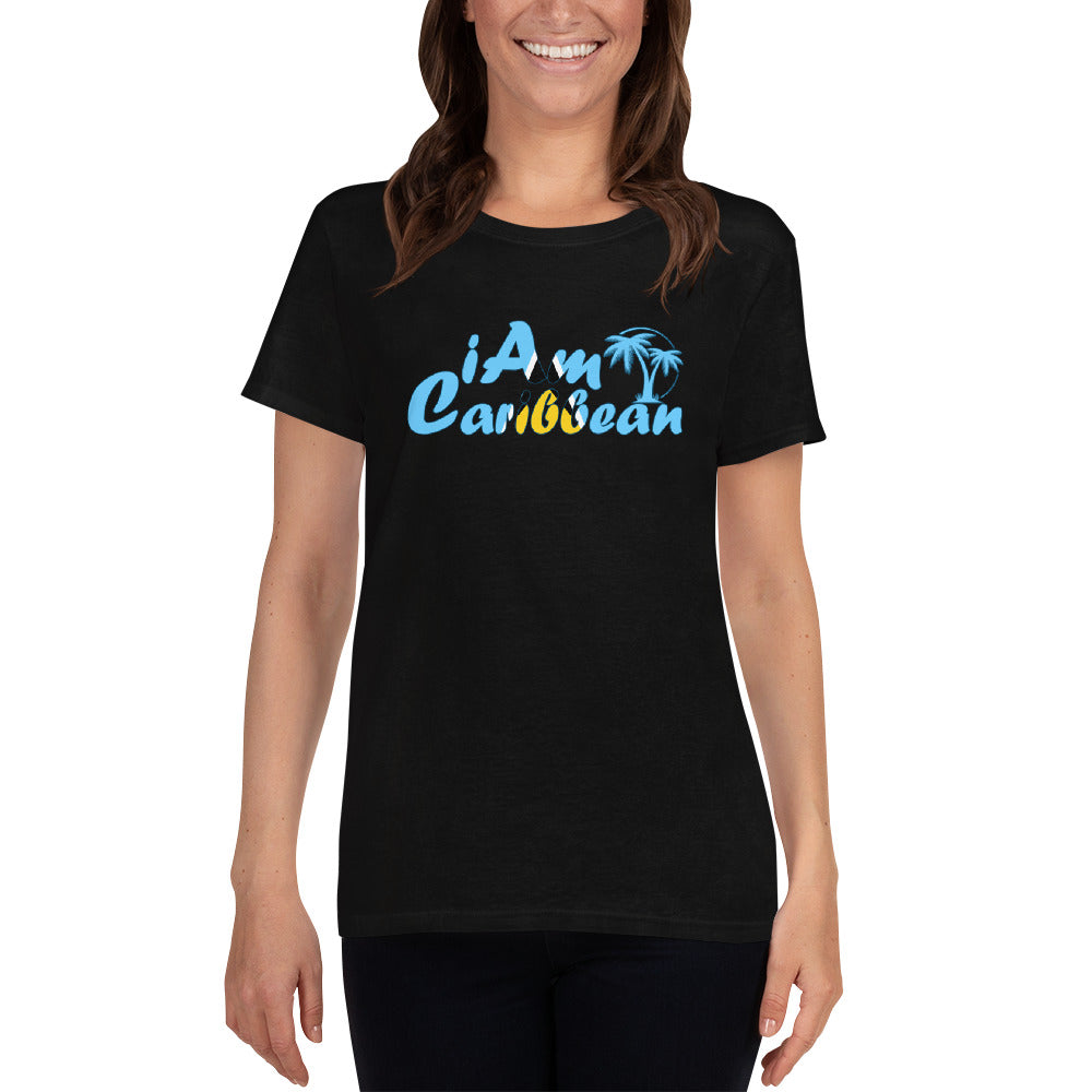 Signature Graphic Women's short sleeve t-shirt - St. Lucia