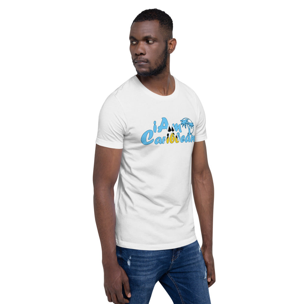 iAm Caribbean Graphic Short-Sleeve Unisex T-Shirt - St. Lucia