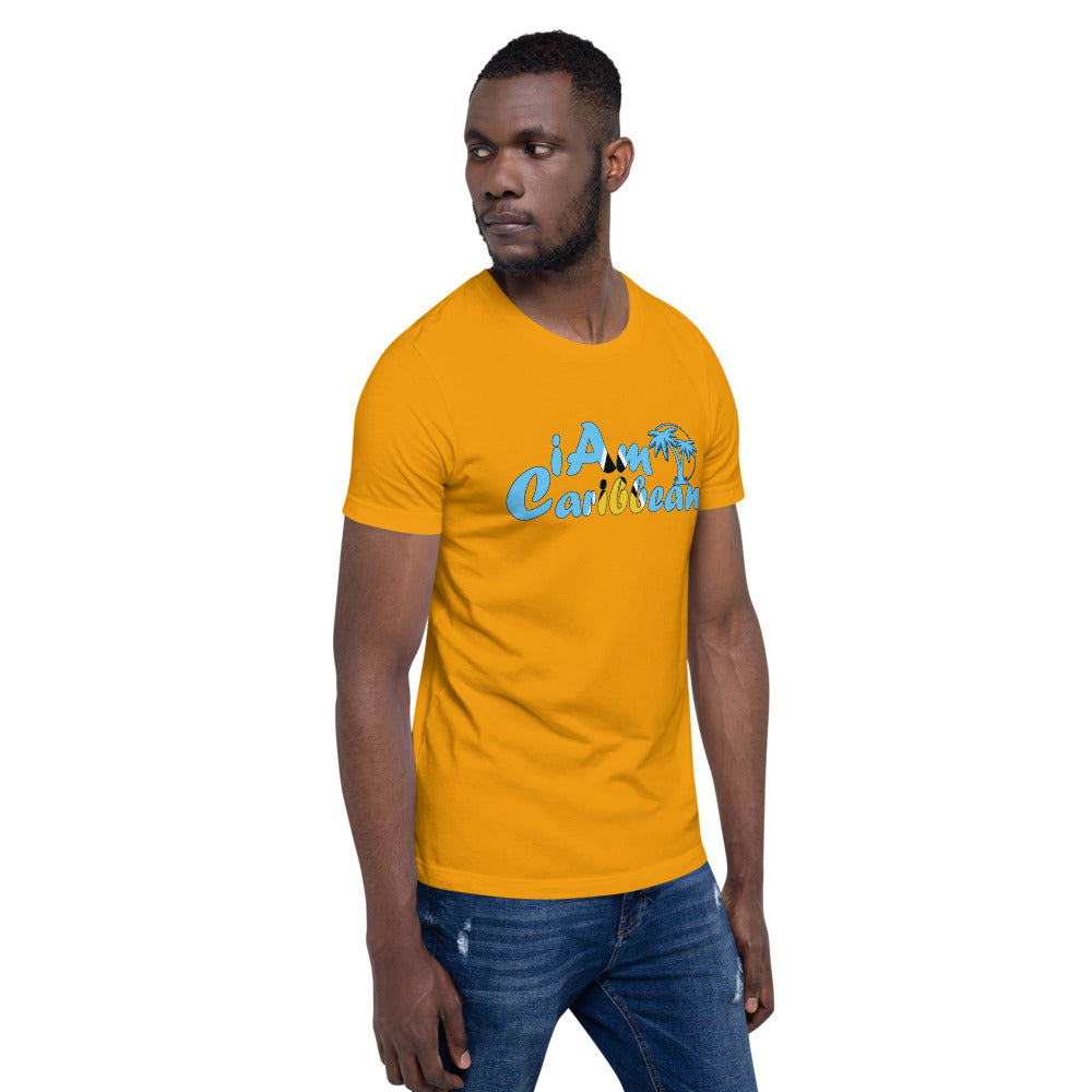 iAm Caribbean Graphic Short-Sleeve Unisex T-Shirt - St. Lucia