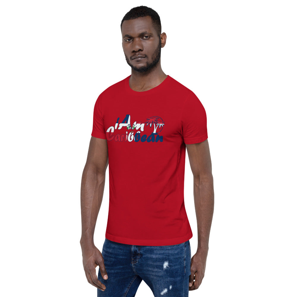 iAm Caribbean Graphic Short-Sleeve Unisex T-Shirt - Dominican Republic