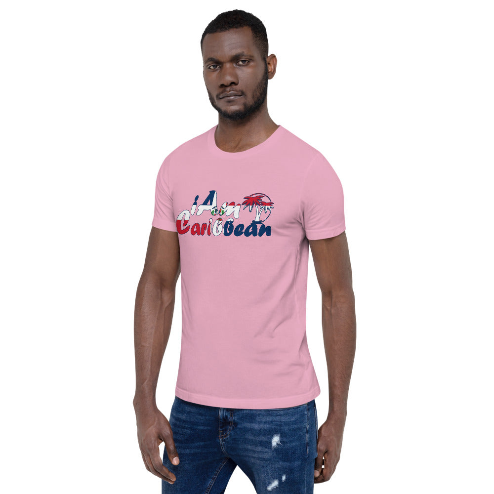 iAm Caribbean Graphic Short-Sleeve Unisex T-Shirt - Dominican Republic