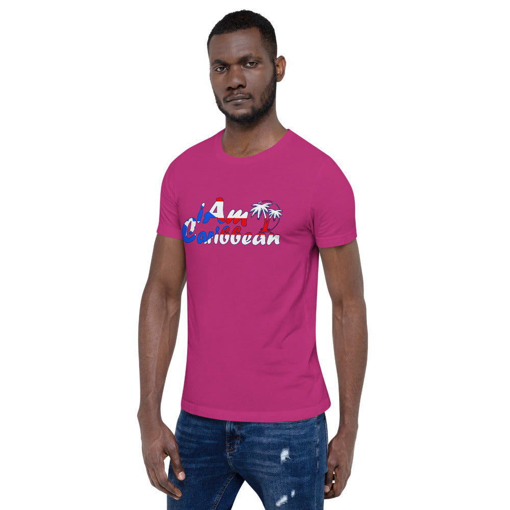 iAm Caribbean Graphic Short-Sleeve Unisex T-Shirt - Puerto Rico