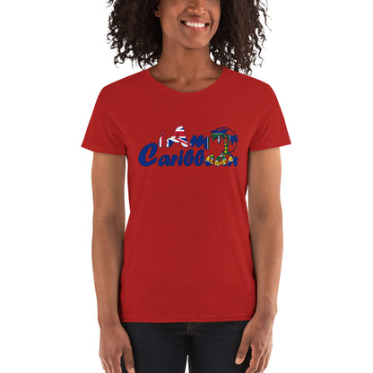 Signature Graphic Women's short sleeve t-shirt - British Virgin Islands