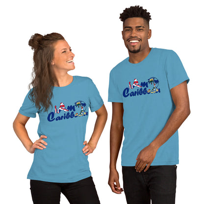 iAm Caribbean Graphic Short-Sleeve Unisex T-Shirt - Cayman Islands