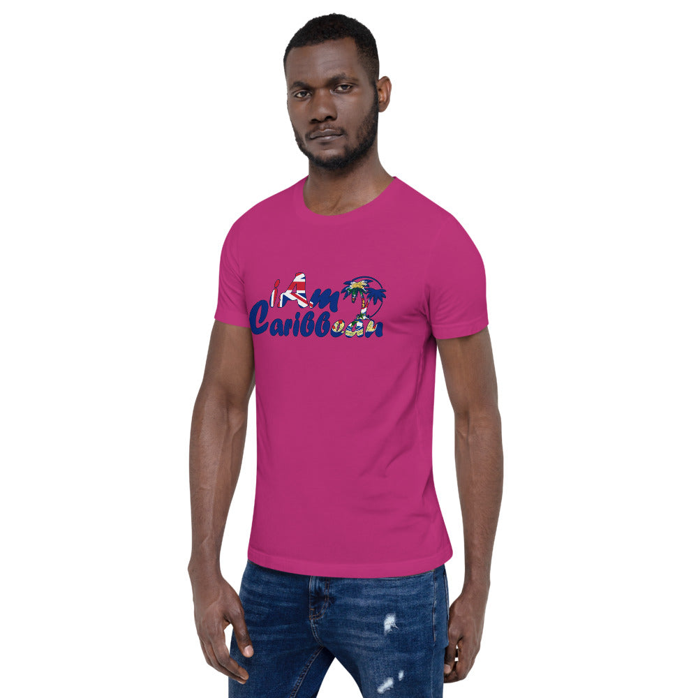 iAm Caribbean Graphic Short-Sleeve Unisex T-Shirt - Cayman Islands