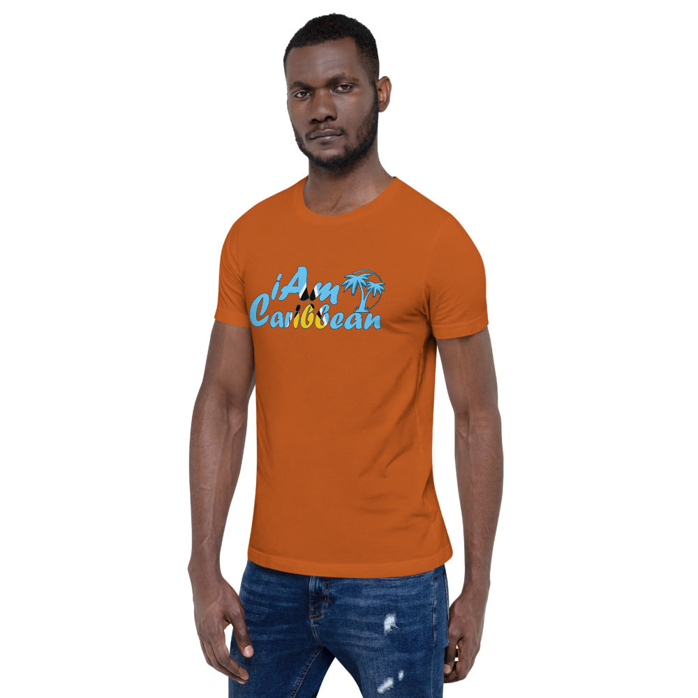 iAm Caribbean Graphic Short-Sleeve Unisex T-Shirt - St. Lucia