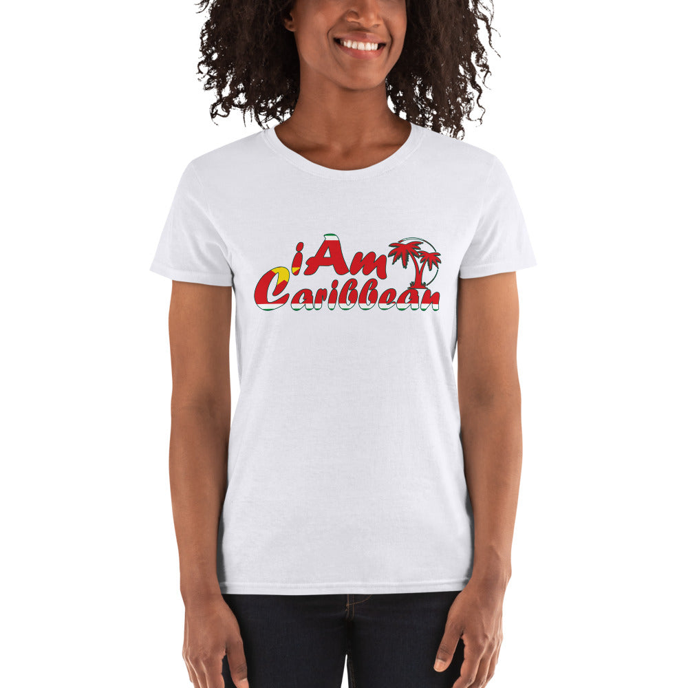 Signature Graphic Women's short sleeve t-shirt - Guadeloupe