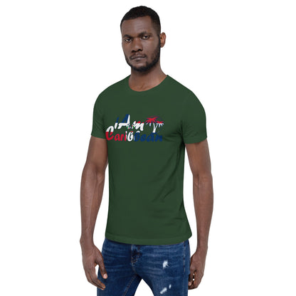 iAm Caribbean Graphic Short-Sleeve Unisex T-Shirt - Dominican Republic