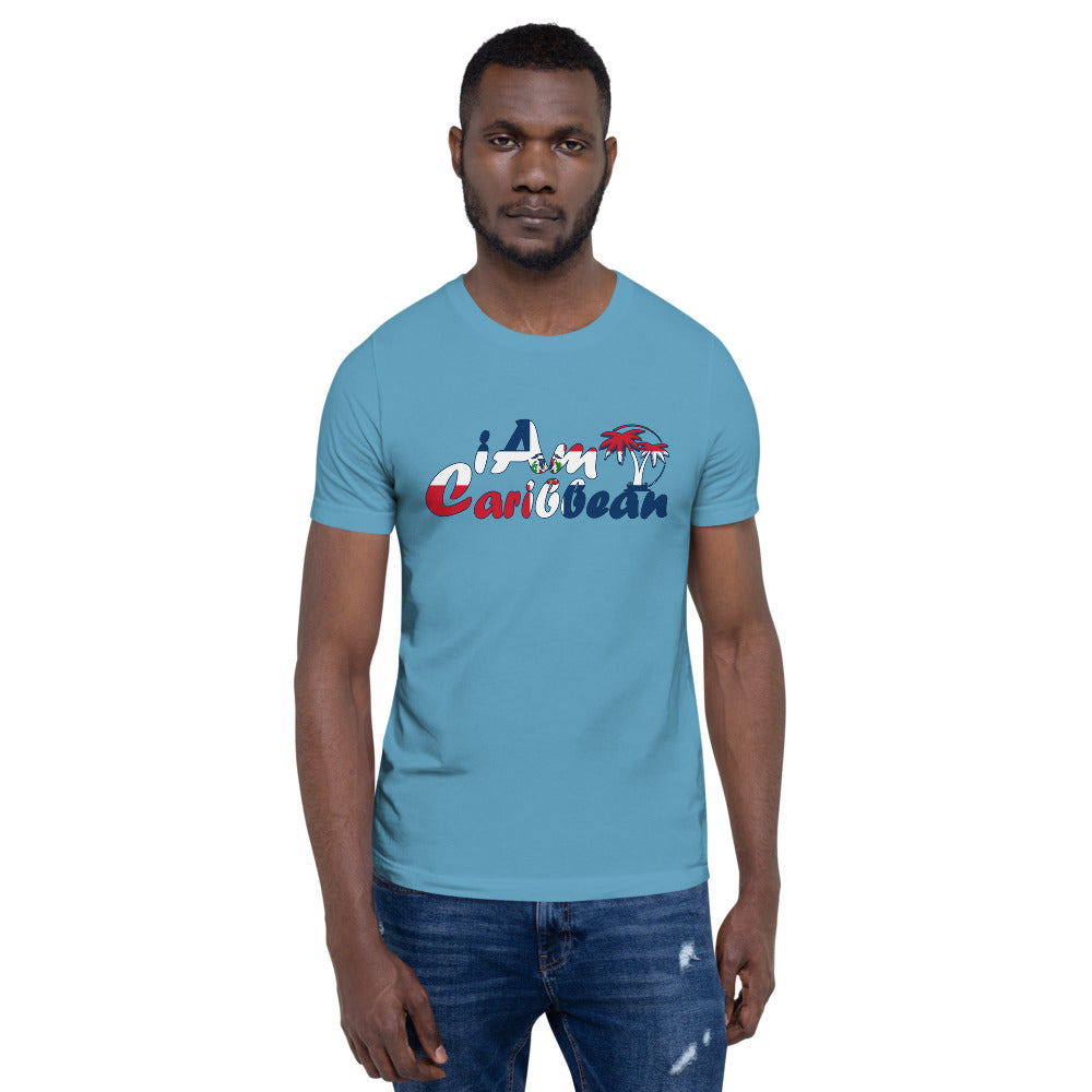 iAm Caribbean Graphic Short-Sleeve Unisex T-Shirt - Dominican Republic