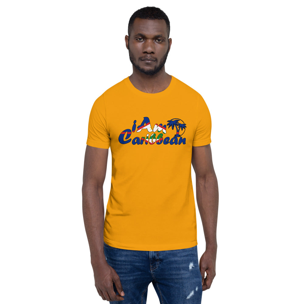 iAm Caribbean Graphic Short-Sleeve Unisex T-Shirt - St. Eustatius