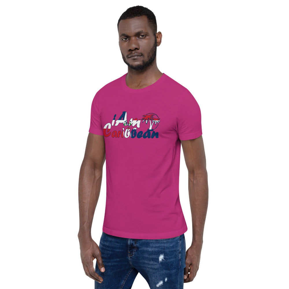 iAm Caribbean Graphic Short-Sleeve Unisex T-Shirt - Dominican Republic