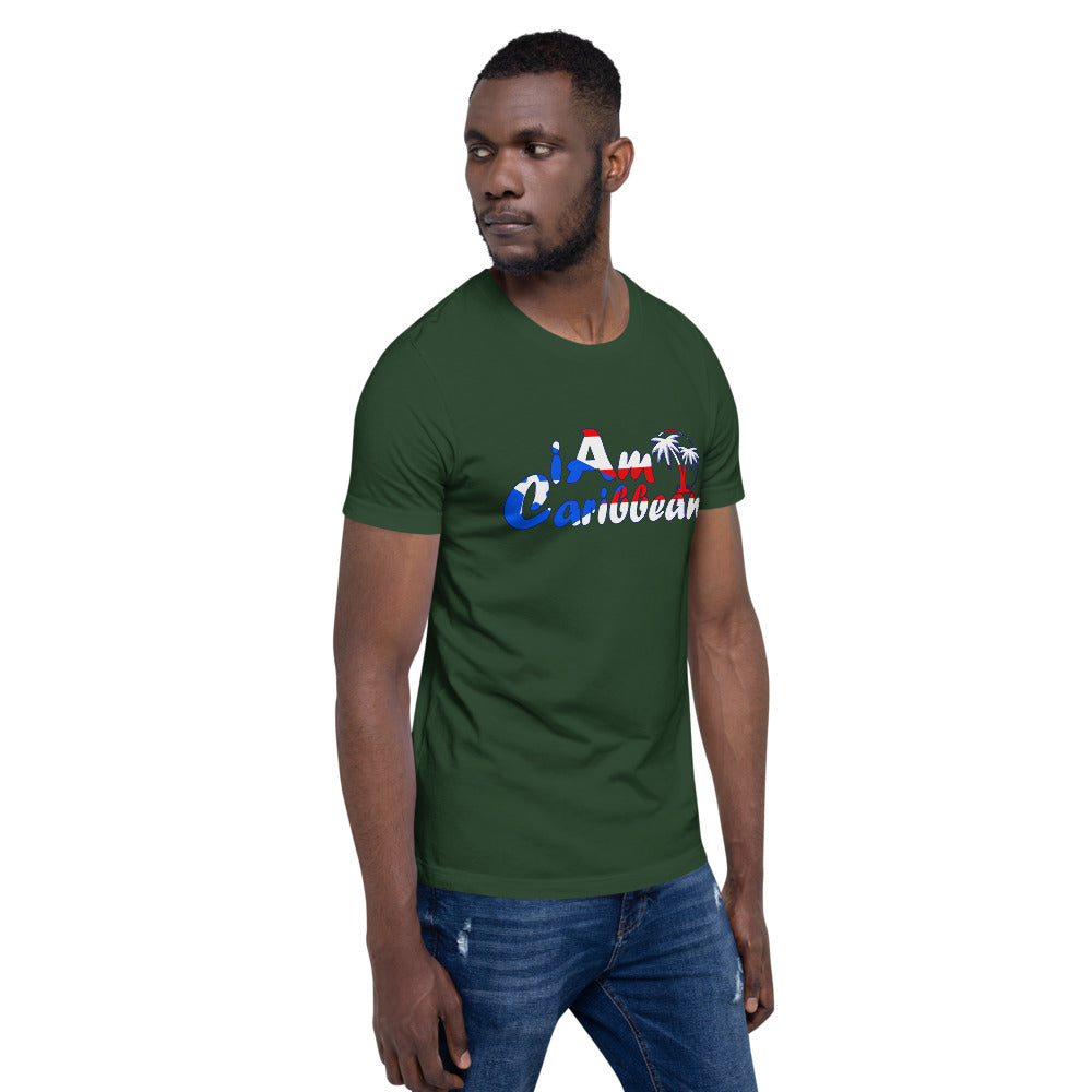 iAm Caribbean Graphic Short-Sleeve Unisex T-Shirt - Puerto Rico