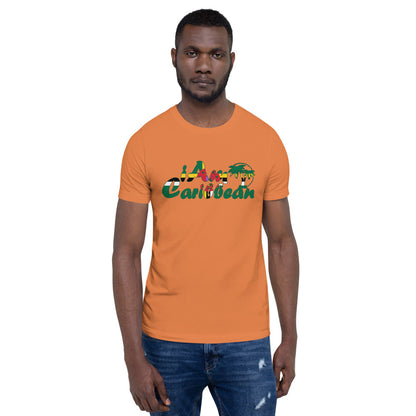 iAm Caribbean Graphic Short-Sleeve Unisex T-Shirt - Dominica